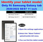Leather Case for Samsung Galaxy Tab S7/S8 11" 2020/2022 Folio Cover - Image 2