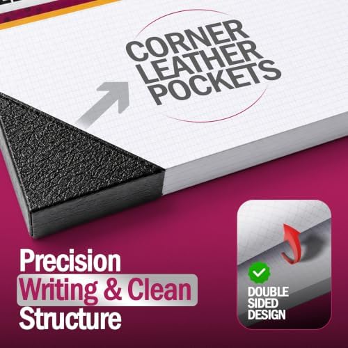 Large Graph Paper Pad 22 x 17 in, 50 Sheets, 1/4 in Grid - Image 4