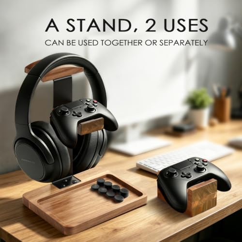 MINCORD Gaming Headset Stand with Controller Holder - Image 2