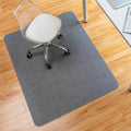 BARoyal Office Chair Mat for Hardwood Floor Under Desk Computer Rolling Chair Mat for Wood/Tile Floor Heavy Duty PVC Plastic Hard Floor Protector 36" x 48"(Deep Grey) by BAROYAL