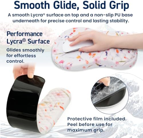 BELLEMOND Japanese Mouse Pad with Wrist Rest | Ergonomic Memory Foam, Large - Image 5