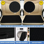 LYUANEC Gel Seat Cushion for Long Sitting - Gel Cushion Two Ways to Use - Image 6
