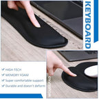 Yunsailing 8 Pcs Ergonomic Mouse Pad and Keyboard with Wrist Support Set - Image 6