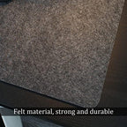 ZPEE Felt Gaming Mouse Pad Large,Not-Slip Mouse Mats for Computer Writing Mat for Desk Mice Mat Washable Keyboard Mat-Grey 90x45cm - Image 3