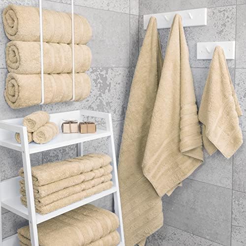 American Soft Linen 100% Cotton Luxury Turkish Towels, 4 PC Bath Towel Set - Image 2