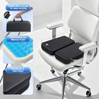 Cooling Gel Memory Foam Travel Stadium Airplane Seat Cushion （16"x14"x1.8"） - Image 6