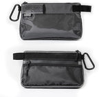 GOBAGS Production Zipper Bags - Electronics & Camera Accessories Bag - Cable organizer, Gear Accessory Pouch, Travel Camera Essentials (Small, Gray, 2 pack) - Image 4