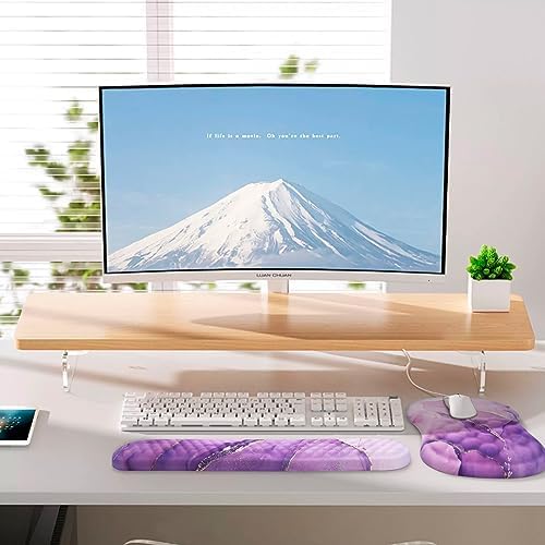 Ergonomic Mouse Pad with Wrist Support and Keyboard Wrist Rest Set - Image 6