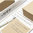 VANRA Note Cube 4 x 4 Inch (Not Sticky) Memo Cube Refill (No Holder) Tear-Off Pages (Not Loose) Blank Scratch Pads, 400-Sheets/Cube (Kraft Brown) (Pack of 3) - Image 4
