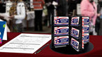 Marketing Holders Rotating Business Card Holder Clear Acrylic Black PVC Backing 24 Slot Counter Display for 3.5" x 2" Gift Cards in Retail Stores and Salons - Image 2