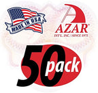 Azar Displays - 252012-50pk Clear Acrylic Trifold Literature Brochure Holder For Counter | Perfect For Pamphlets | Brochures | Menus | Promotions | Literature | Made In USA | - Image 4
