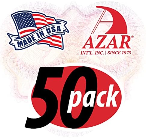 Azar Displays 700017 Metal Prong Hook, 50-Piece Set (Pack of 3) - Image 2