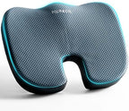 Mureon Large Office Chair Cushion, Ergonomic Memory Foam Seat Cushion, Navy by Unknown