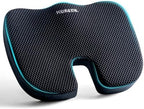 Mureon Office Chair Cushion, Ergonomic Memory Foam Seat Cushion, Mesh Black by Unknown