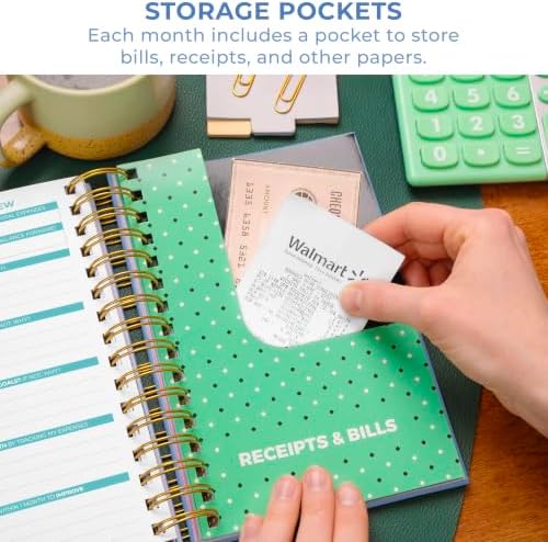 Clever Fox Budget Planner & Monthly Bill Organizer, Medium Lavender - Image 6