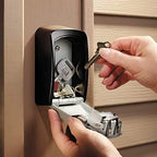 Master Lock Set Your Own Combination Wall Mount Lock Box, 5 Key Capacity, Black 5401EC (Pack of 3) - Image 2