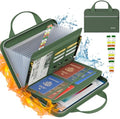 Accordion File Organizer, Fireproof Expanding File Folder with 13 Pockets by Tamfile