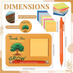 12 Set Employee Appreciation Gift Sticky Note Holder Kit, Thank You Gift - Image 2