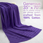 American Soft Linen 100% Cotton Luxury Turkish Towels, 2PC 35x70 Bath Sheet - Image 2