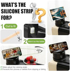 Couch Cup Holder with Phone Stand, Couch Arm Tray for Armrests Over 4.9" - Image 4