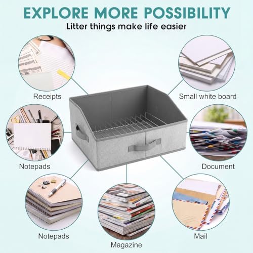 Junkin 4 Set Clipboard Holder Foldable Clipboard Organizer Rack,Brown - Image 4