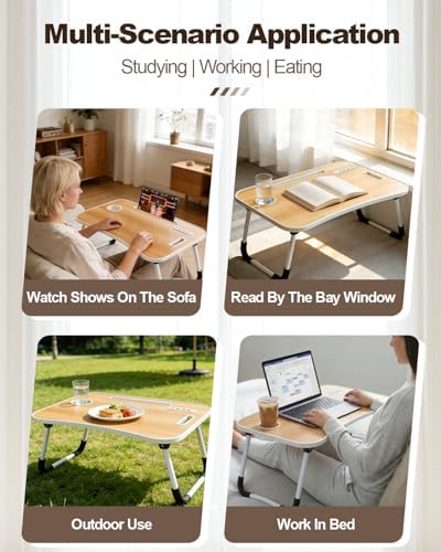 Laptop Desk for Bed, Laptop Stand & Lap Desk, Foldable Laptop Table - Image 2