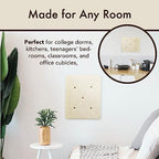 White Burlap Bulletin Picture & Memo Board, 19.75 x 15.75 in - Image 4