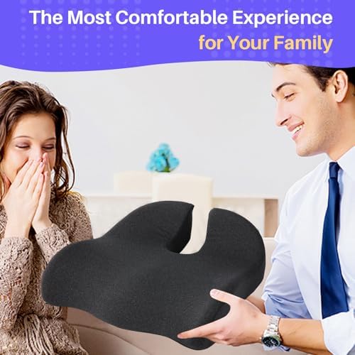 Ergonomic Seat Cushion, Office Chair Cushion for Sciatica Support - Image 6