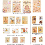 Capybara Pencil Case with Gift Box - 17 Kinds 34PCS Capybara Stationery Gift,Cute Back To School Supplies,Capybara Stuff Cartoon Student Pen Bag Organizer,Animal Themed Gift for Student Girls Boys - Image 2