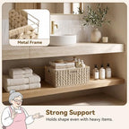 GRANNY SAYS Wicker Baskets for Organizing, Wicker Storage Baskets, 1-Pack - Image 2