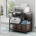 Fannova 32.3" Wide Extra Large Printer Stand with Adjustable Storage Shelf by Fannova