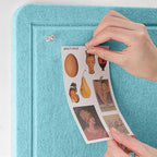 Felt Bulletin Board 36x24 inches, Decorative Pin Board for Home & Office - Image 3