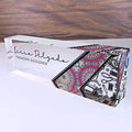 Artblox Personalized Name Plate For Desk | Black & White Marble Design On Clear Acrylic Glass | Custom Plaque Desk Name Plate Personalized Your Name And Credentials Office Office Sign Engraved Plaque by Artblox