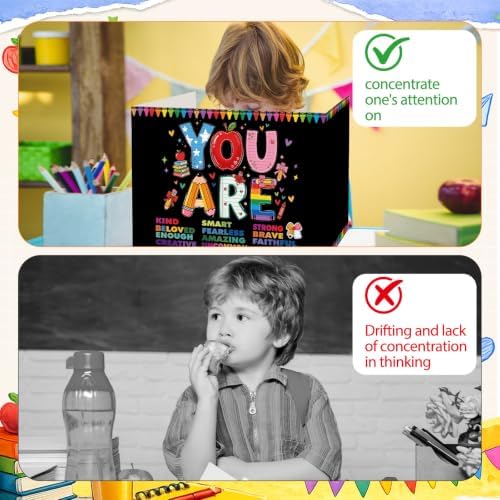 24 Pcs Privacy Folders for Students Testing, You are Smart, Colorful - Image 4