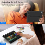 JUQITECH Magnetic Trackpad Keyboard Case for Samsung Galaxy Tab S6 Lite - Image 4