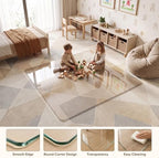 Antok Tempered Glass Chair Mat, 45"x60" Office Chair Mat for Carpet & Hardwood Floors, Heavy Duty 1/5" Desk Chair Mat for Smooth Rolling at Home or Office - Image 6