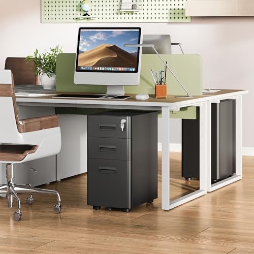 DEVAISE 3 Drawer Mobile File Cabinet, Fully Assembled Except Casters - Image 2