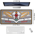 Mouse pad - Evangelion EVA Unit Inspired Futuristic Eye Design, Large 35.4"x15.7" - Image 3