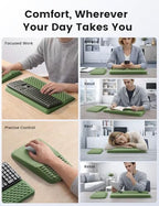 Vaydeer Keyboard Stand and Mouse Pad Set, Soft Memory Foam Wrist Rest - Image 5