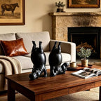 Resin Hippo Bookends Set of 2 for Bookshelf Office Desk Living Room Decor - Image 5