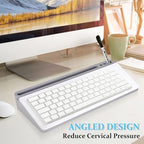 DOLLAR BOSS Glass Desk Whiteboard Small Dry Erase Board, Grey - Image 6