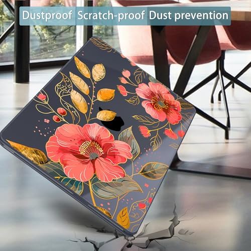 Mektron Case for 2026 MacBook Neo 13-inch A18 Pro chip A3404 Laptop Cover with 13-inch (Diagonal) Liquid Retina Display+ Keyboard Cover+ Screen Protector, Floral C339 - Image 6