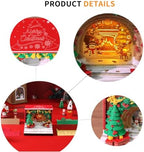3D Memo Pad Time Piece Calendar 2027, 3D Tear-Off Art Desk Calendar 2027, Creative 3D Memo Pad Paper Art Tree House DIY Paper Carving Decoration (Christmas Arch) - Image 6