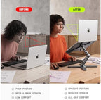 Model-X 2.0 Laptop Stand, Laptop Stand for Desk Adjustable Height - Image 5