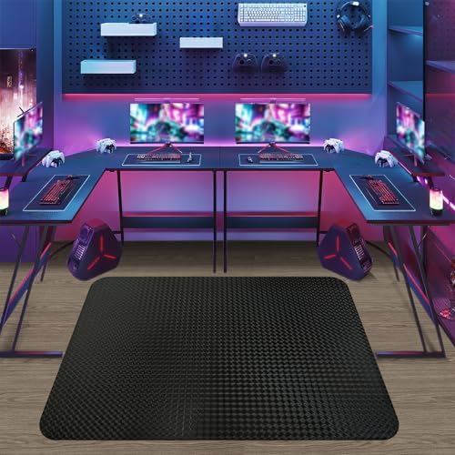 Vicwe Gaming Chair Mat for Hardwood Floor, 72"×46" Chair Mat, Easy Glide - Image 7