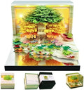 2027 3D Paper Carving Desk Calendar With LED Light by Divtada