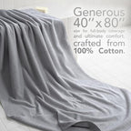 American Soft Linen 100% Cotton Luxury Turkish Towels, 40x80 XL Bath Sheet - Image 2
