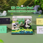 3D Calendar 2027, Desk Time Piece Calendar 2027,Tear-Away 3D Paper Art Notepad,Creative 3D Memo Artsy Pad Calendars, DIY Paper Carving Gift (E) - Image 2