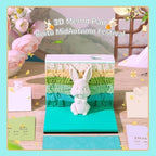 3D Calendar 2027,3D Desk Calendar Memo Pad 2027,3D Art Calendar Memo Pad 2027,Time Piece calendars 2027,3D Paper Art Notepad,Cute Rabbit Desktop Decoration,New Year,Christmas Gift (Cute Rabbit) - Image 2