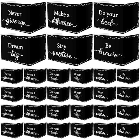 Honoson 24 Pcs Inspirational Privacy Folders for Students by Honoson